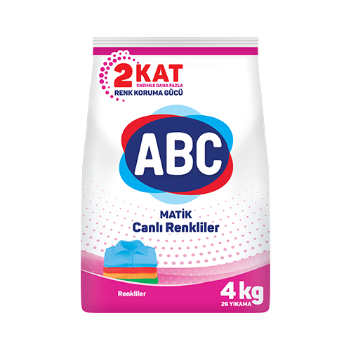 ABC Deterjan ABC Matik Renkliler (4 kg)