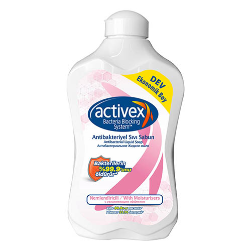 Activex Antibakteriyel Sıvı Sabun Nemlendiricili Bakım (1,5 L)