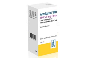 Deva İlaç Amoklavin BID Şurup 400/57 mg 35 ml