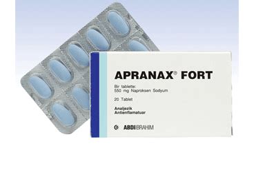 Abdi İbrahim İlaç Apranax Fort 550 mg 20 Tablet