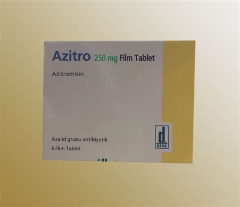 Deva İlaç Azitro 250 mg 6 Tablet