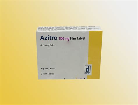 Deva İlaç Azitro 500 mg 3 Tablet