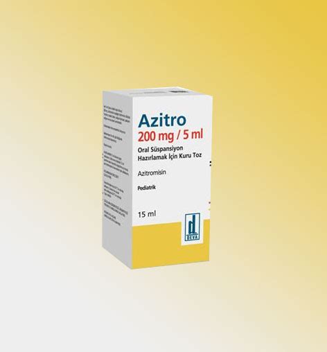 Deva İlaç Azitro Şurup 200 mg/5 ml 15 ml