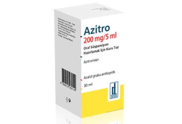 Deva İlaç Azitro Şurup 200 mg/5 ml 30 ml