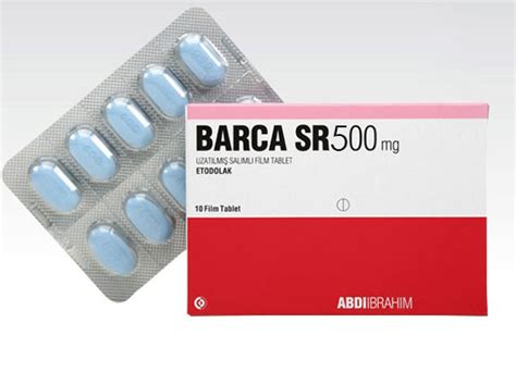 Abdi İbrahim İlaç Barca 500 mg 14 Tablet