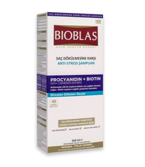 Bioblas Şampuan Stres Zayıf Saçlar İçin 360 Ml