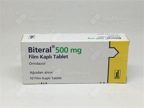 Deva İlaç Biteral 500 mg 10 Tablet