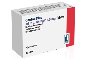 Deva İlaç Canlox 16 mg/10 mg 28 Tablet