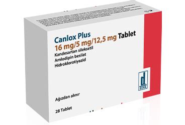 Deva İlaç Canlox 16 mg/5 mg 28 Tablet