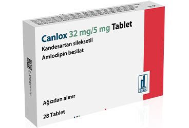 Deva İlaç Canlox 32 mg/5 mg 28 Tablet
