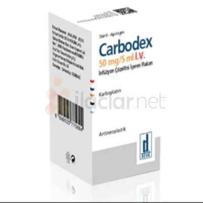 Deva İlaç Carbodex 50 mg/5 ml IV 1 Flakon