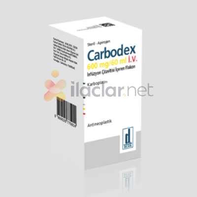 Deva İlaç Carbodex 600 mg/60 ml IV 1 Flakon