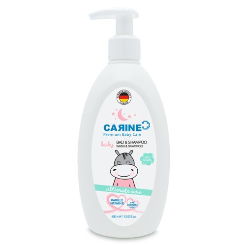 CARINE 2'si 1 Arada Bebek Saç ve Vücut Şampuanı 400 ml