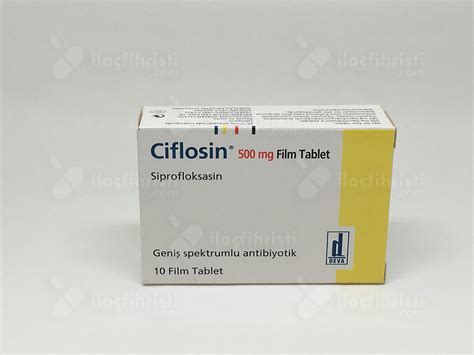 Deva İlaç Ciflosin 500 mg 10 Tablet