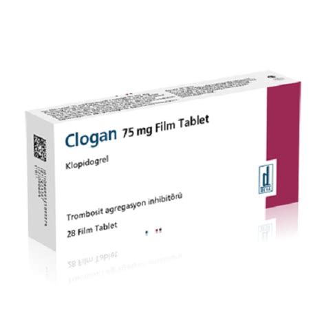 Deva İlaç Clogan 75 mg 28 Tablet