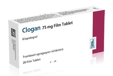Deva İlaç Clogan 75 mg 90 Tablet
