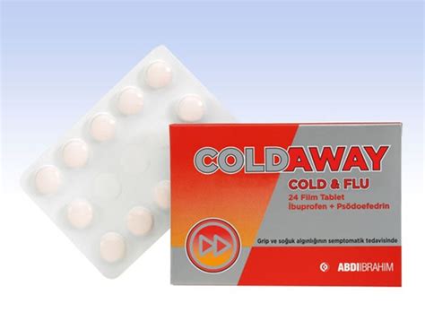 Abdi İbrahim İlaç Coldaway Cold & FLU 24 Tablet