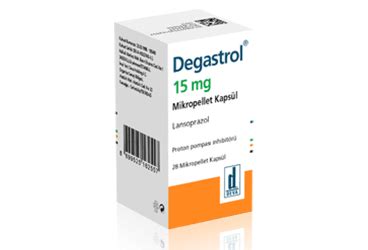 Deva İlaç Degastrol 15 mg 28 Kapsül