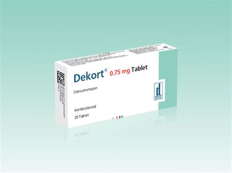 Deva İlaç Dekort 0.75 mg 20 Tablet