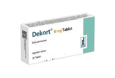 Deva İlaç Dekort 8 mg 20 Tablet