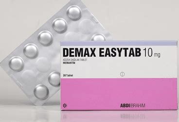 Abdi İbrahim İlaç Demax Easytab 10 mg 30 Ağızda Dağılan Tablet
