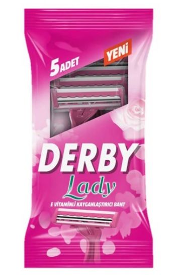 Derby Lady Tıraş Bıçağı 5'li Poşet