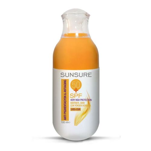 Dermo Clean Sunsure Spf50+ Antipigmentasyon - Anti Aging Güneş Kremi 100 ml