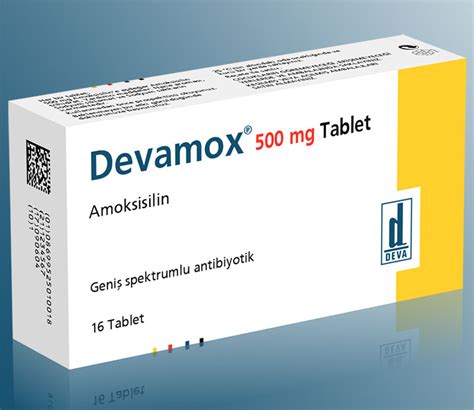 Deva İlaç Devamox 500 mg 16 Tablet
