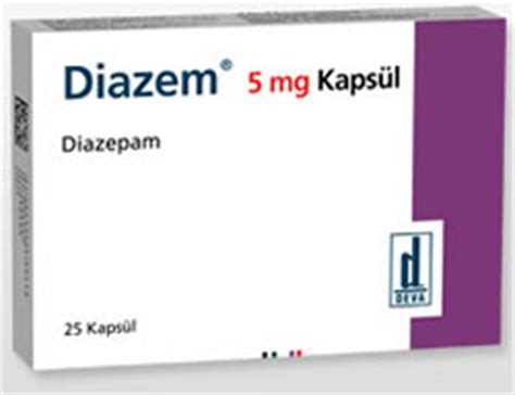 Deva İlaç Diazem 5 mg 25 Kapsül