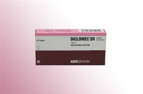 Abdi İbrahim İlaç Diclomec SR 100 mg 10 Tablet