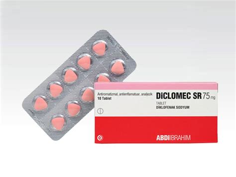 Abdi İbrahim İlaç Diclomec SR 75 mg 10 Tablet