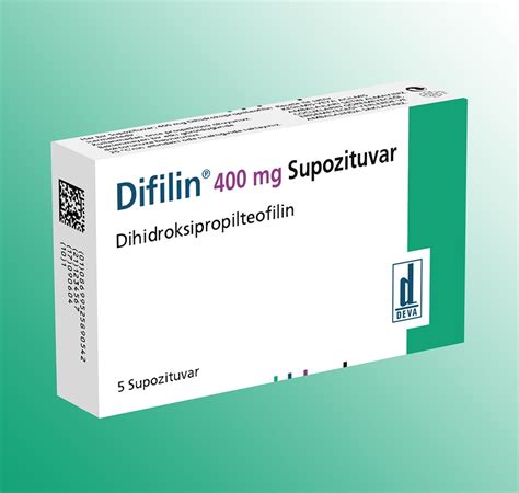 Deva İlaç Difilin 400 mg 5 Supozituar (Fitil)