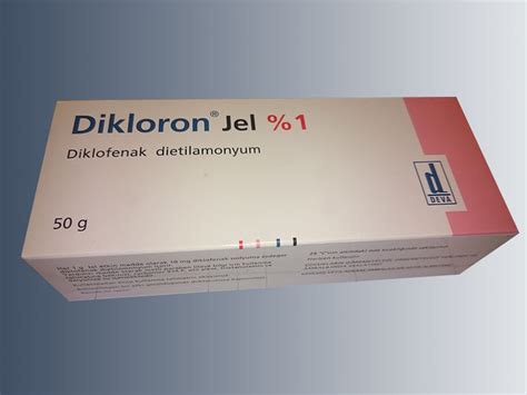 Deva İlaç Dikloron Jel %1 50 g