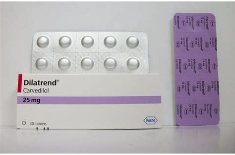 Deva İlaç Dilatrend 25 mg 30 Tablet