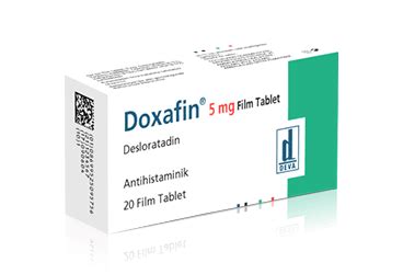 Deva İlaç Doxafin 5 mg 30 Tablet