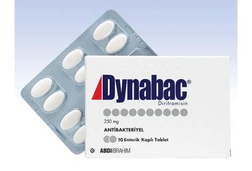 Abdi İbrahim İlaç Dynabac 250 mg 10 Tablet