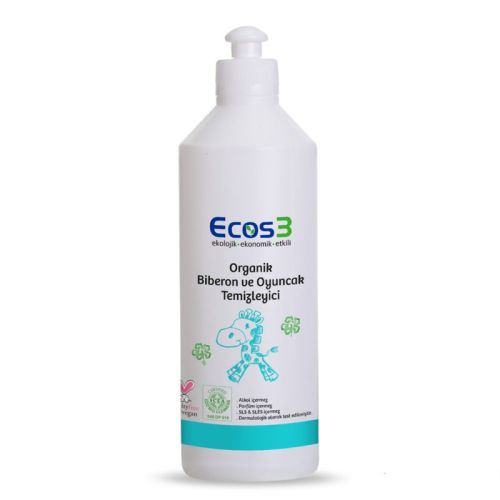 Ecos3 Organik Biberon ve Oyuncak Temizleyici 500ml