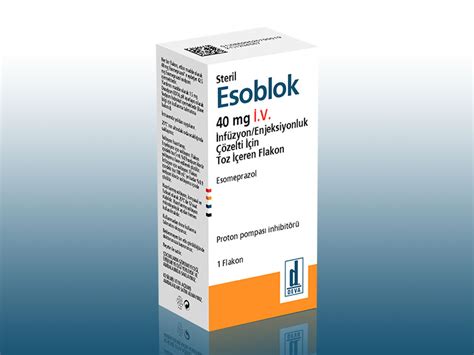 Deva İlaç Esoblok 40 mg 1 Flakon
