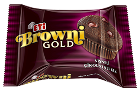 Eti Browni Gold Vişneli Çikolatalı Kek 45 Gr