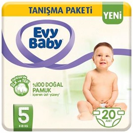Evy Baby Bebek Bezi Tanışma Paket - Junior 20 Li