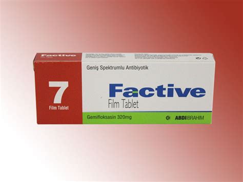 Abdi İbrahim İlaç Factive 320 mg 7 Tablet