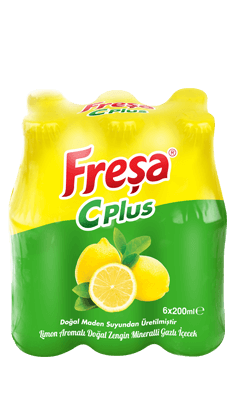 Freşa C-Plus Limonlu Soda 200 ml x 6 Adet