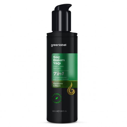Greenlabel 7 in 1 Botanikal Saç Bakım Yağı 100 ml