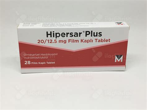 Abdi İbrahim İlaç Improve Plus 20/12.5 mg 28 Tablet