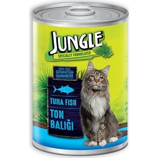 Jungle Ton Balıklı Kedi Maması 415 Gr