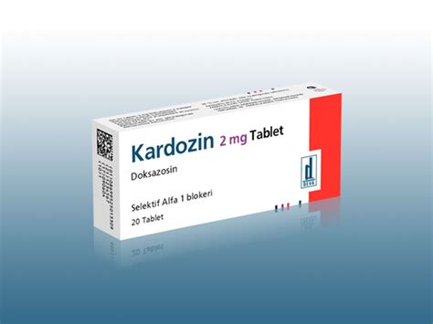 Deva İlaç Kardozin 2 mg 20 Tablet