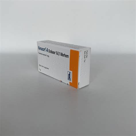 Deva İlaç Kenacort-A Orabase Pomad 5 g