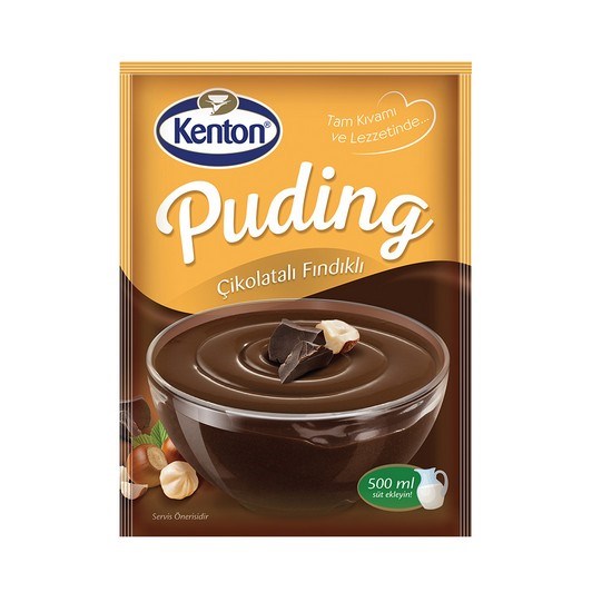Kenton Puding Çikolatalı-Fındıklı 100 gr