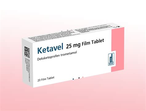 Deva İlaç Ketavel 25 mg 20 Tablet