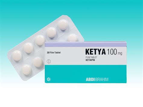 Abdi İbrahim İlaç Ketya 100 mg 30 Tablet